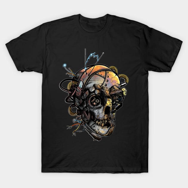 Steampunk Skull T-Shirt by Buy Custom Things